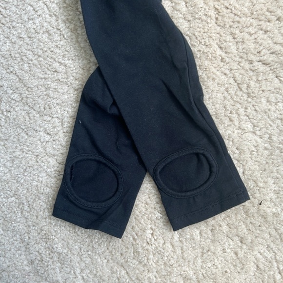 Aerie Black Skinny Fusele Stirrup Leggings - S Short - Picture 3 of 3